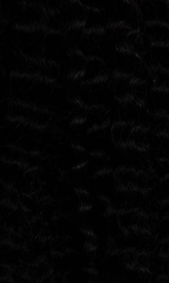 CURLY PONYTAIL BLACK