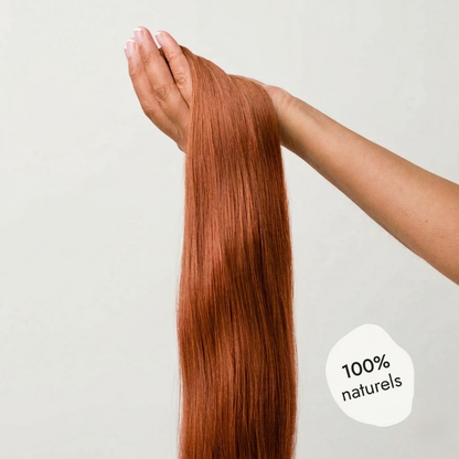 Ponytail Copper Gold Maison Laly – extension cheveux cuivré doré