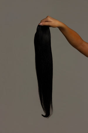 PONYTAIL JET BLACK