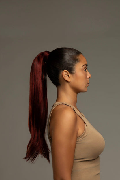 PONYTAIL MAHOGANY